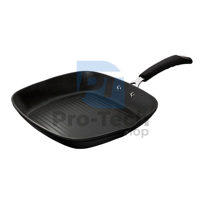 Grill pan with titanium surface 28cm BLACK PROFESSIONAL LINE OVEN SAFE 20599