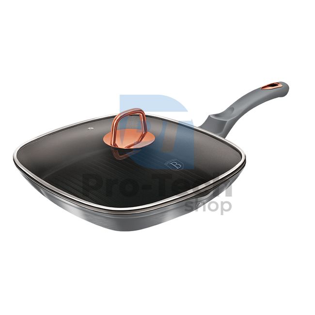 Grill pan with titanium surface and lid 28cm MOONLIGHT COLLECTION 19830