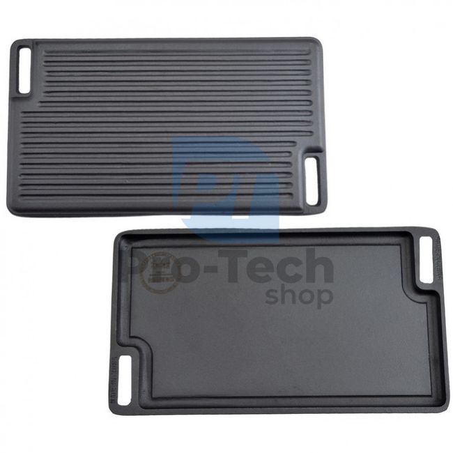 Double-sided grill plate 45x25cm 53657