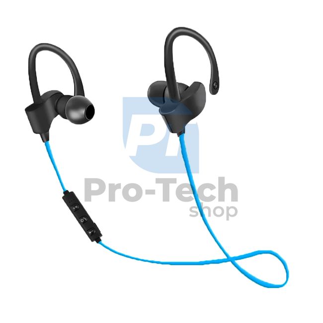 Bluetooth handsfree, sports, black and blue 72805