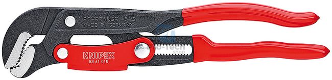 Pipe Wrench with S-shaped Jaws 420 mm KNIPEX 08380