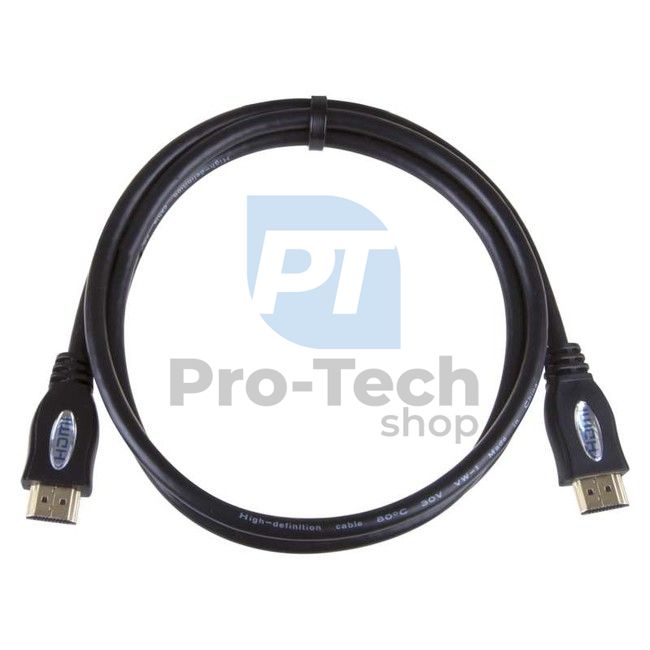 HDMI 1.4 high speed cable A plug - A plug 1,5m ECO 70756