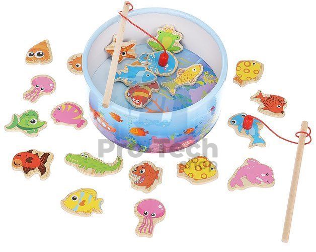 Fishing game with magnet 22 pcs 74331