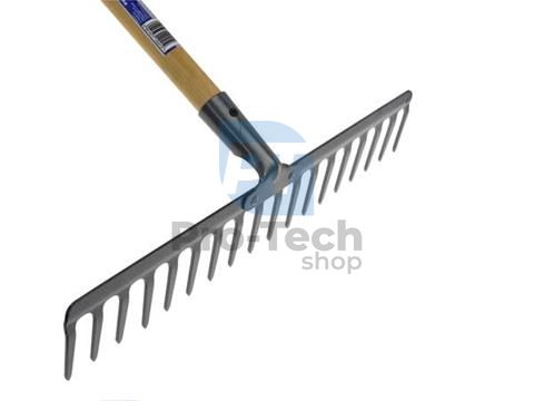 Rake 18 Teeth 47cm with Wooden Handle 06592