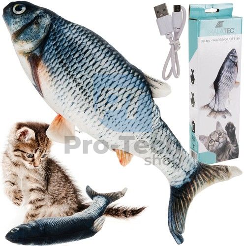 Cat toy - jumping fish with USB 74340