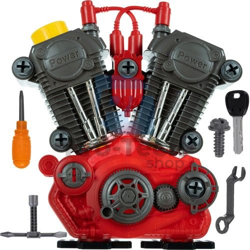 Toy engine with LED lighting 75825