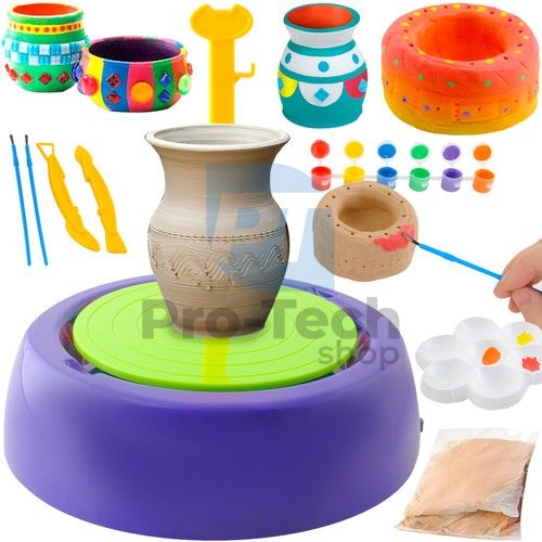 Potter's wheel with accessories 74344