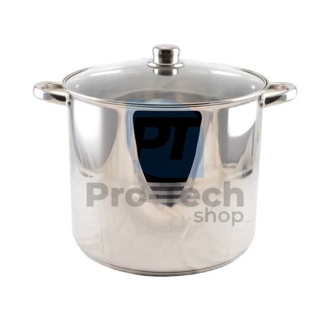 Deep stainless steel pot 18L 31,6cm 53324