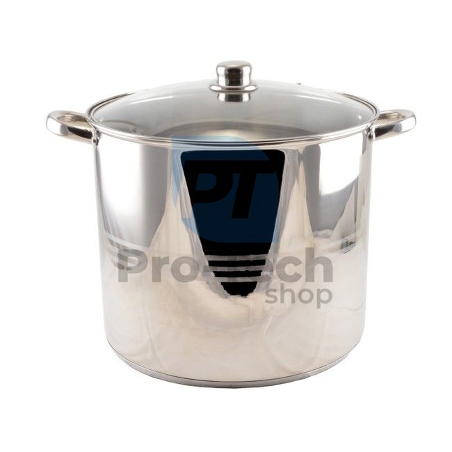 Deep stainless steel pot 18L 33,5cm 52664