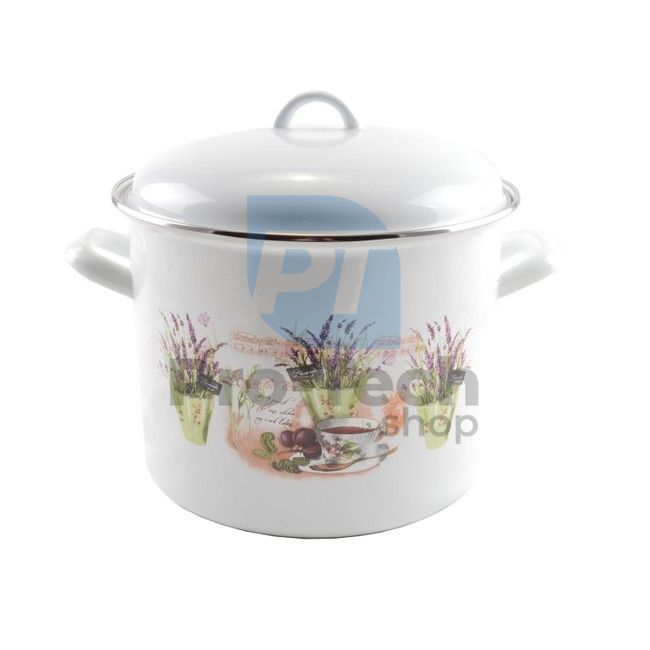 Deep pot with enamel surface 8,6L 24cm 52657