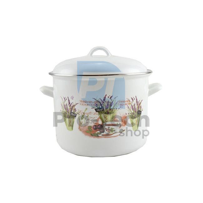 Deep pot with enamel surface 10,4L 26cm 52662