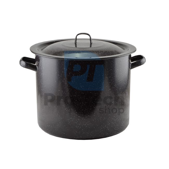 Deep pot with enamel surface 50L 45cm 53246