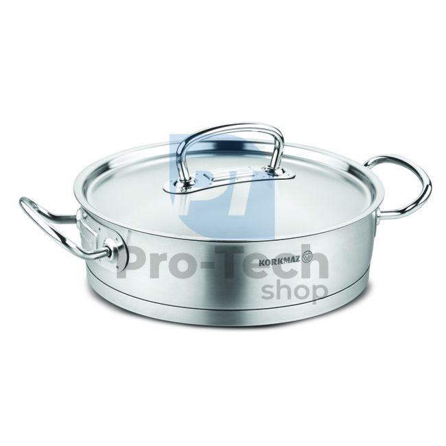 Shallow stainless steel pot 3,1l 24cm Pro-Line 54004