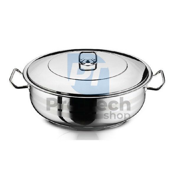 Shallow stainless steel pot 8,5L 32cm 51073