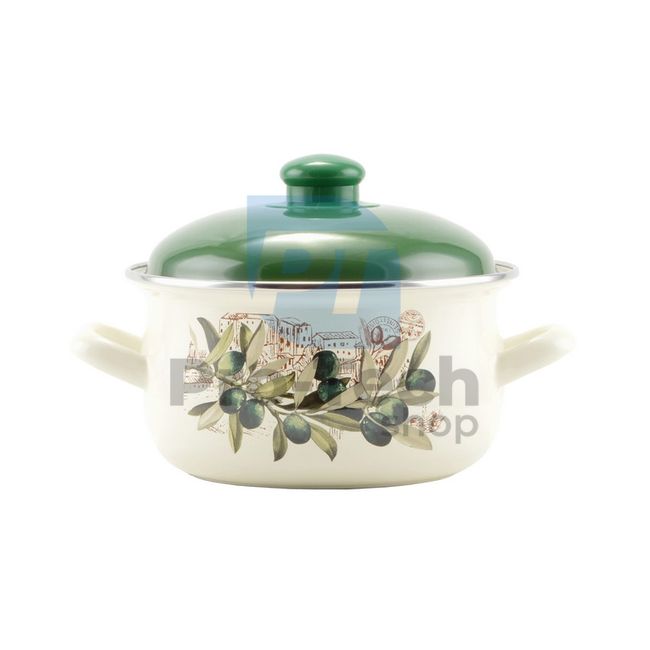 Pot with enamel surface 1,8L 16cm 53223