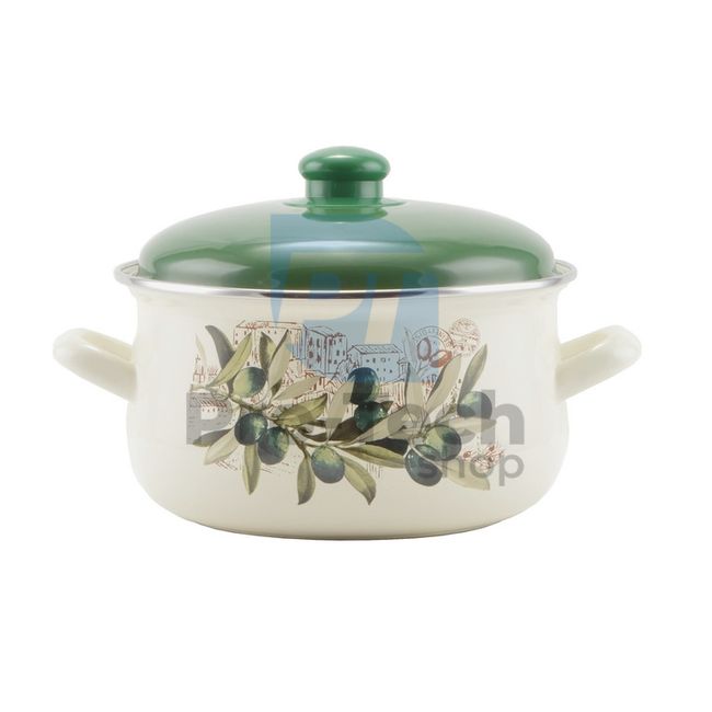 Pot with enamel surface 4,8L 22cm 53226