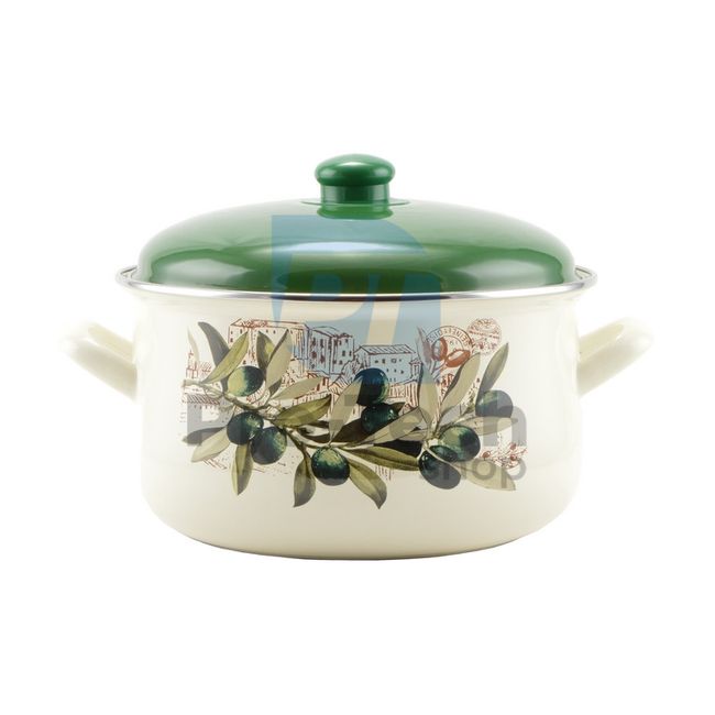 Pot with enamel surface 6L 24cm 53227