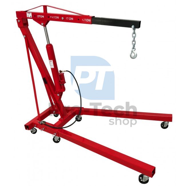 Hydraulic-pneumatic engine hoist, crane 2t 13137