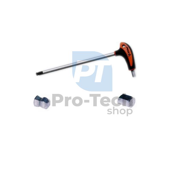 Allen wrench with handle type L pro Asta LAL-HEX12 05502