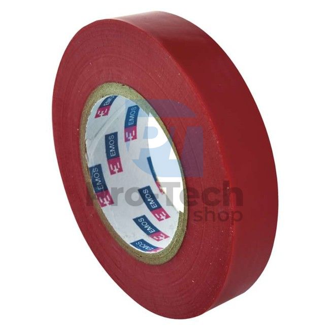 PVC insulation tape 15mm / 10m red, 1pc 71032