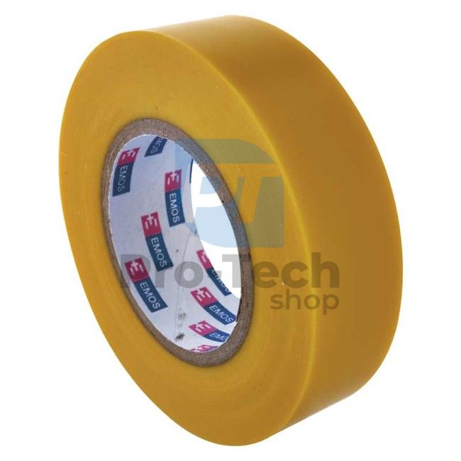 Insulating tape PVC 19mm / 20m yellow, 1pc 70921