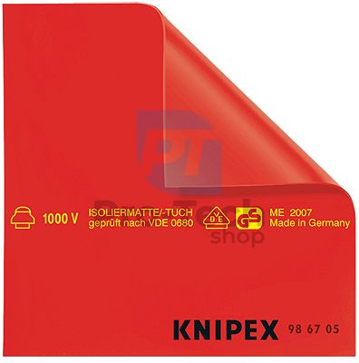 Insulation Pad from Rubber 1000x1000 mm KNIPEX 08950