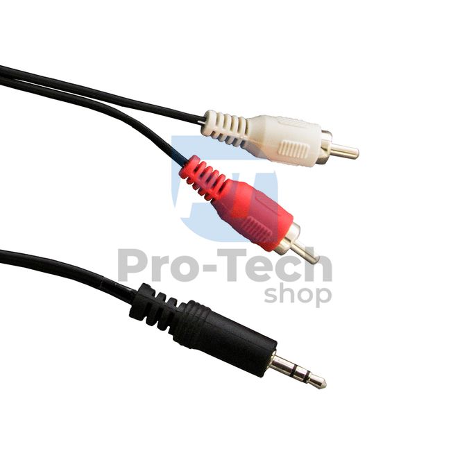 Cable Mini Jack 3.5mm - 2xRCA 1.5m 72398