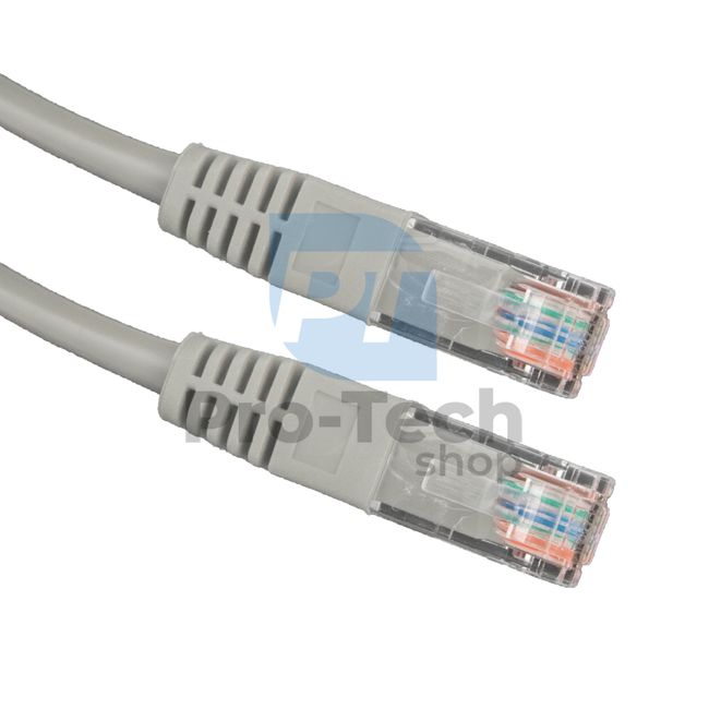 UTP cable Cat. 5E Patchcord RJ45, 0.5m, grey 72437