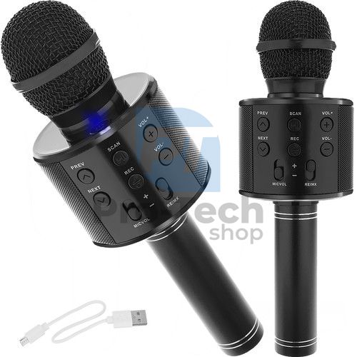 Karaoke microphone with speaker - black Izoxis 22189 75843