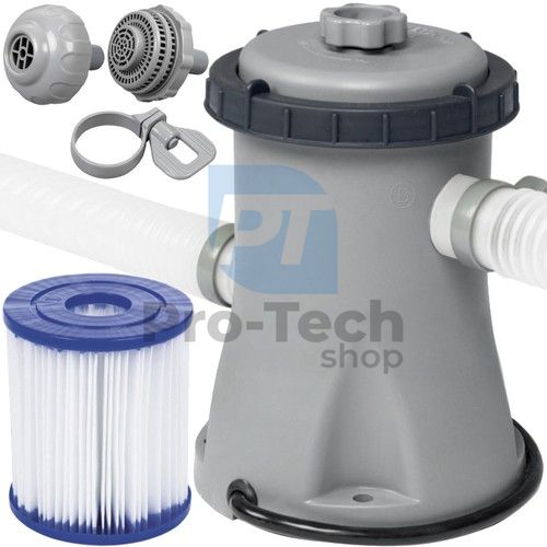 Cartridge filtration for swimming pools 1249l/h - BESTWAY 58381 74408