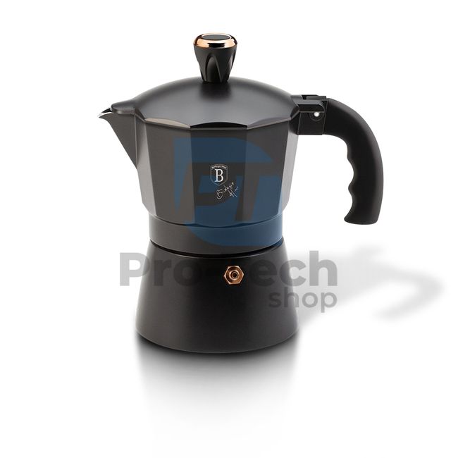 Coffee maker Moka 3CUPS BLACK- ROSE GOLD 19749