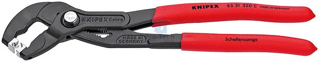 Hose Clamp Pliers, coated 250 mm KNIPEX 08364