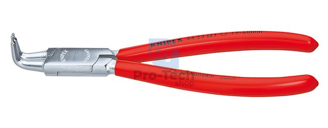 Snap Ring Pliers 215 mm with Bent Jaws KNIPEX 07979