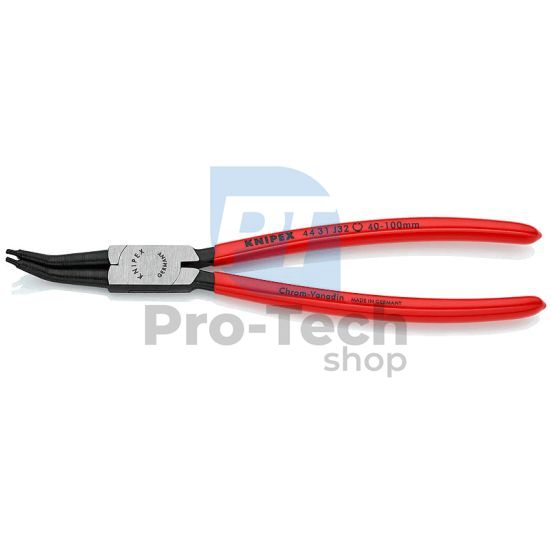 Snap Ring Pliers 225 mm with Bent Jaws KNIPEX 07983