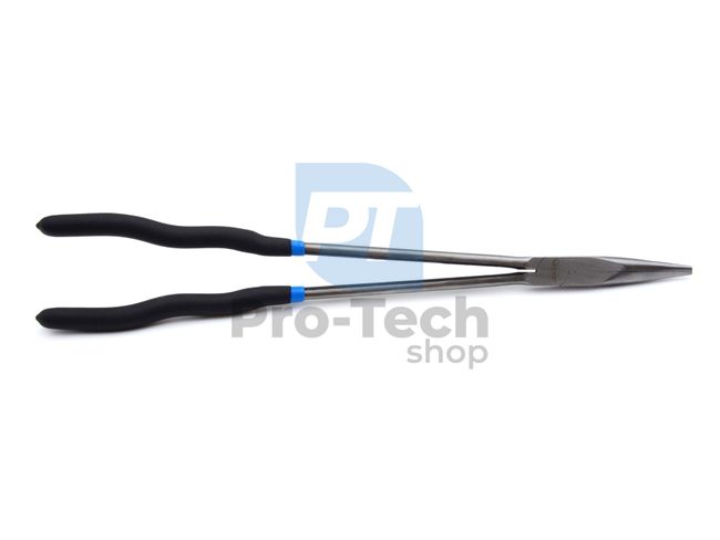 Pliers semi-round 400 mm long straight 15626