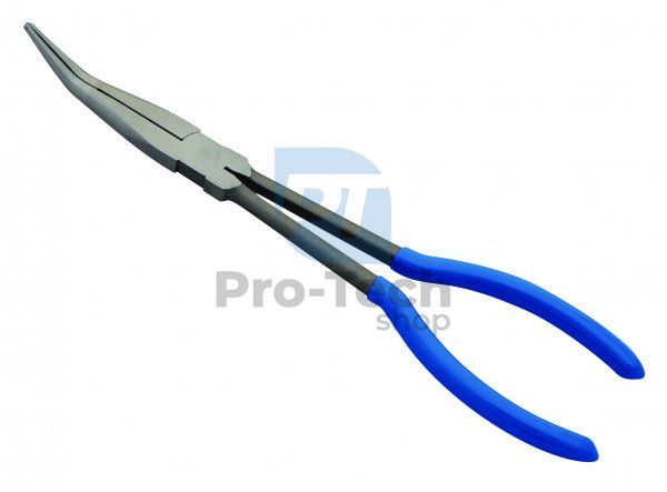 Half-round long pliers 280mm bent 45° profi Asta A-280P45 06715