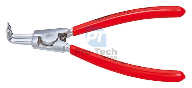 Circlip Pliers 125 mm with Handle Size 3 - 10 mm with Bent Tips KNIPEX 08015