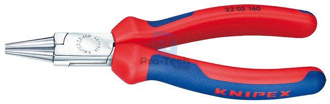 Circular-jaw pliers chrome-plated with multi-component handles 140mm KNIPEX 13374