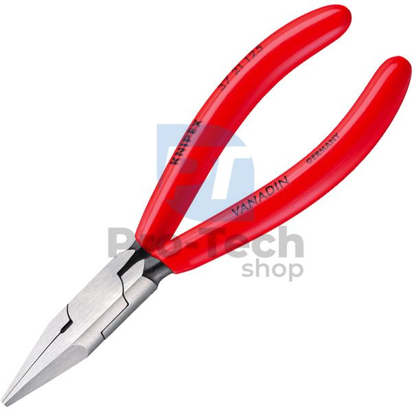 Flat Nose Pliers 125 mm Blackened with Narrow Tip KNIPEX 07919