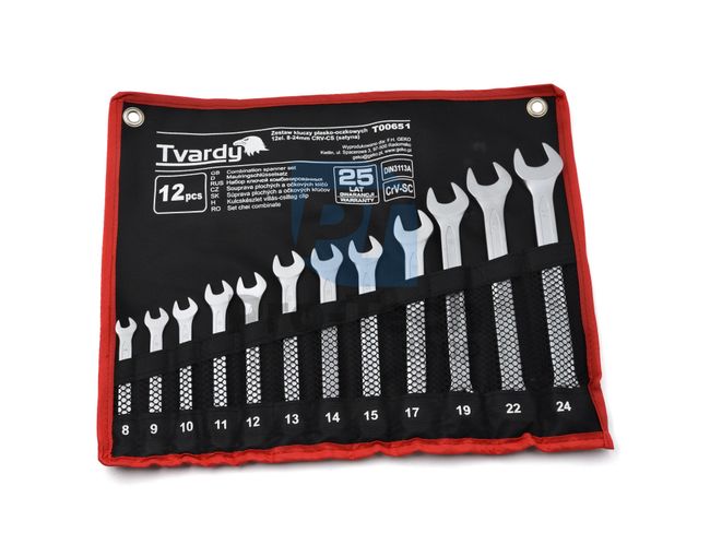 Wall wrenches 12 pcs 8 - 24 mm HQ 15632