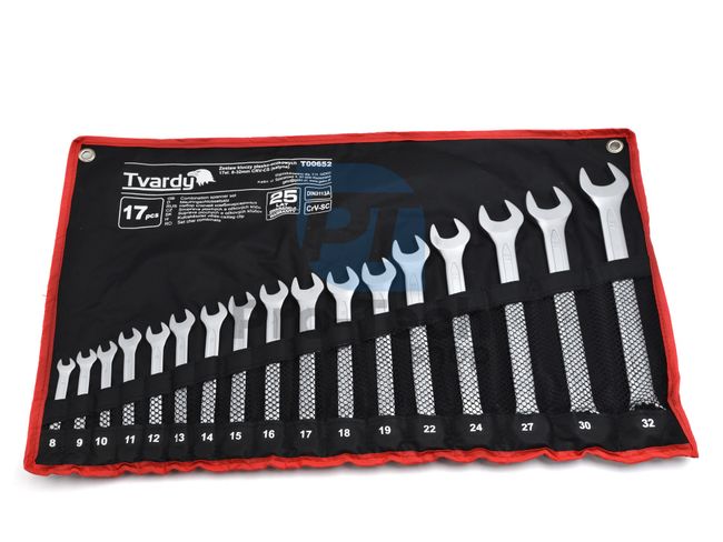 Wall wrenches 17 pcs 8 - 32 mm HQ 15629