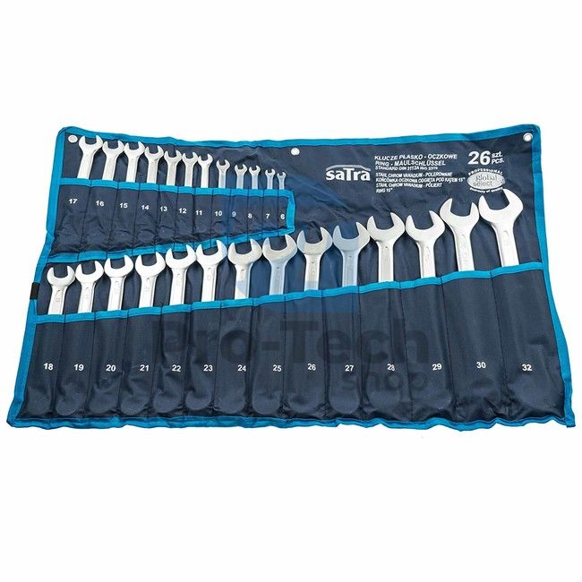 Fork and eyelet wall ratchet wrenches 6-32mm 26pcs pro Asta 0926 05727