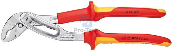 Adjustable Pliers Alligator® Insulated 250 mm KNIPEX 08453