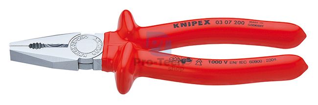 Combination Pliers with Dipped Insulation 200 mm KNIPEX 07691