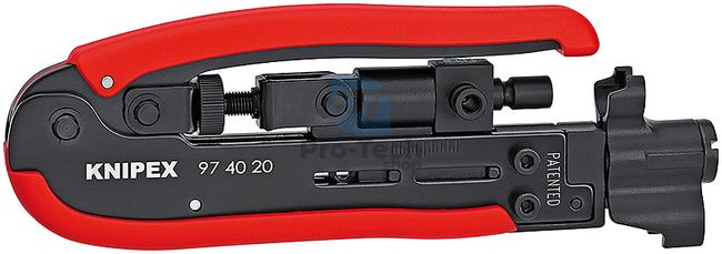 Compression Tool for Coaxial Cable Connectors 175 mm KNIPEX 08586