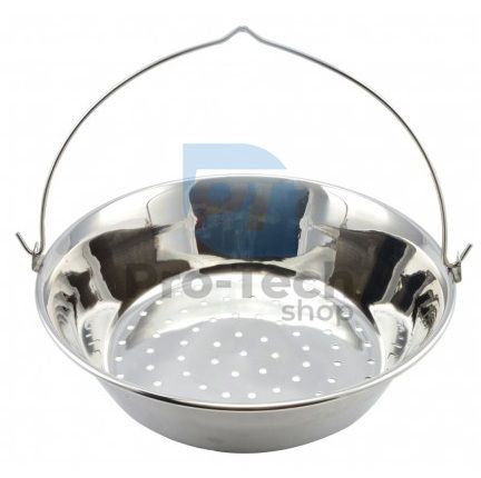 Stainless steel basket for slaughtering cauldron 40cm 52212