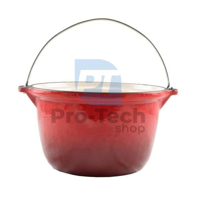 Cast iron cauldron with enamelled surface 3L 22,2cm 52679