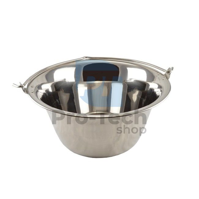 Stainless steel cauldron 15L 44cm 53031