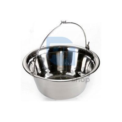 Stainless steel cauldron 22L 47,5cm 50649