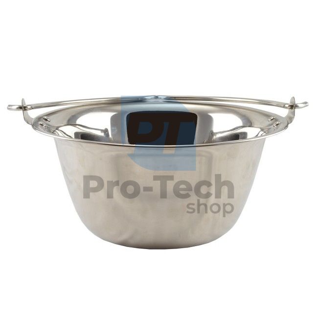 Stainless steel cauldron 6L 34,5cm 53029